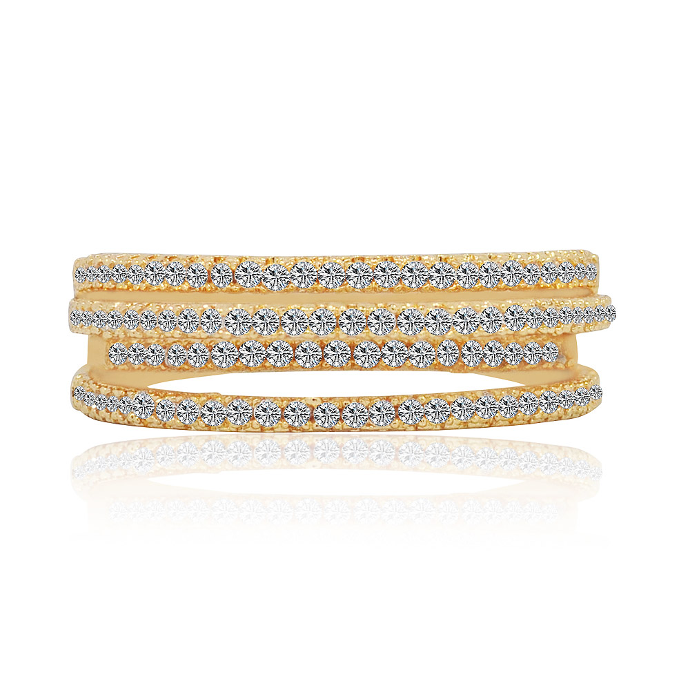 Intertwined Fashion Eternity Ring